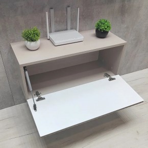 Тумба подвесная под ТВ LINES MTV1-MA 750 Бежевый (Леда-М 10.1.5) в Покачах - pokachi.ok-mebel.com | фото 3
