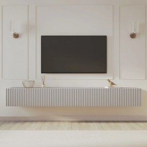 Тумба подвесная под ТВ LINES MTV4-MA 1150 Бежевый (Леда-М 10.1.5) в Покачах - pokachi.ok-mebel.com | фото 12