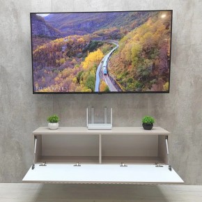 Тумба подвесная под ТВ LINES MTV4-MA 1150 Бежевый (Леда-М 10.1.5) в Покачах - pokachi.ok-mebel.com | фото 3