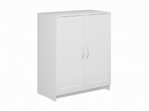 Тумба СИРИУС двухдверная, цвет белый в Покачах - pokachi.ok-mebel.com | фото