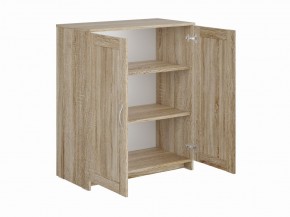 Тумба СИРИУС двухдверная, цвет Дуб Сонома в Покачах - pokachi.ok-mebel.com | фото 2