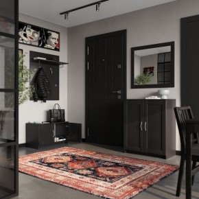 Тумба СИРИУС двухдверная, цвет Дуб Венге в Покачах - pokachi.ok-mebel.com | фото 4