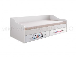 ВЕГА NEW Boy  Кровать 900 с настилом ЛДСП (белый глянец с фотопечатью/белый) в Покачах - pokachi.ok-mebel.com | фото