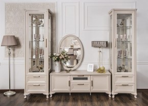 Витрина одностворчатая Мокко (бежевый) в Покачах - pokachi.ok-mebel.com | фото 3