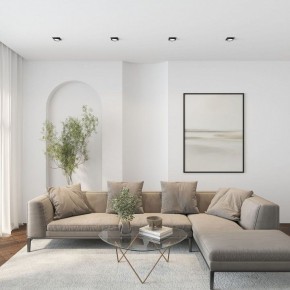 Встраиваемый светильник Denkirs FLAT DK2091-BK в Покачах - pokachi.ok-mebel.com | фото 5