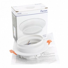 Встраиваемый светильник Feron DL502 51089 в Покачах - pokachi.ok-mebel.com | фото 9