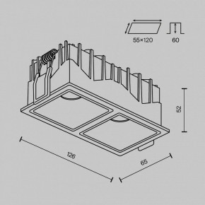 Встраиваемый светильник Maytoni Alfa LED DL043-02-10W4K-SQ-B-1 в Покачах - pokachi.ok-mebel.com | фото 11
