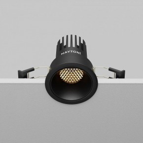 Встраиваемый светильник Maytoni Dip DL115-10W-2.7K-B в Покачах - pokachi.ok-mebel.com | фото 7