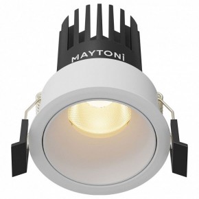 Встраиваемый светильник Maytoni Dip DL115-10W-2.7K-W в Покачах - pokachi.ok-mebel.com | фото 2
