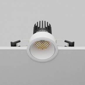 Встраиваемый светильник Maytoni Dip DL115-10W-2.7K-W в Покачах - pokachi.ok-mebel.com | фото 7