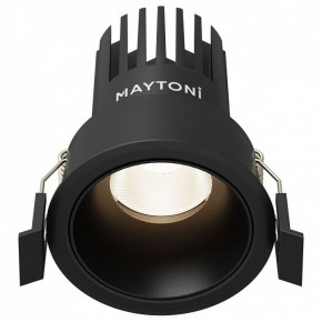 Встраиваемый светильник Maytoni Dip DL115-10W-4K-B в Покачах - pokachi.ok-mebel.com | фото