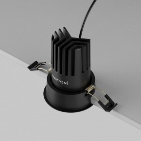 Встраиваемый светильник Maytoni Dip DL117-15W-2.7K-B в Покачах - pokachi.ok-mebel.com | фото 11
