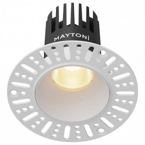 Встраиваемый светильник Maytoni Dip DL119-10W-2.7K-TRS-W в Покачах - pokachi.ok-mebel.com | фото