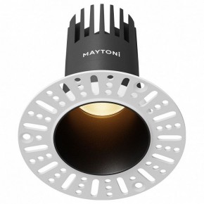 Встраиваемый светильник Maytoni Dip DL120-10W-2.7K-TRS-B в Покачах - pokachi.ok-mebel.com | фото