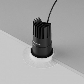 Встраиваемый светильник Maytoni Dip DL120-10W-2.7K-TRS-B в Покачах - pokachi.ok-mebel.com | фото 6