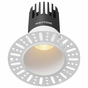 Встраиваемый светильник Maytoni Dip DL120-10W-2.7K-TRS-W в Покачах - pokachi.ok-mebel.com | фото