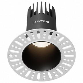Встраиваемый светильник Maytoni Dip DL120-10W-4K-TRS-B в Покачах - pokachi.ok-mebel.com | фото