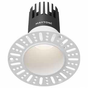 Встраиваемый светильник Maytoni Dip DL120-10W-4K-TRS-W в Покачах - pokachi.ok-mebel.com | фото