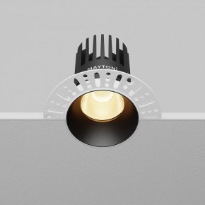 Встраиваемый светильник Maytoni Dip DL121-15W-2.7K-TRS-B в Покачах - pokachi.ok-mebel.com | фото 5