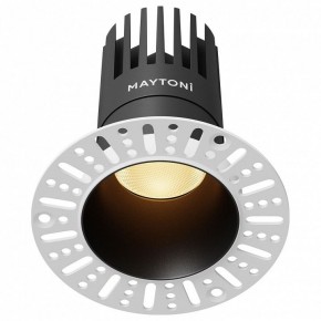 Встраиваемый светильник Maytoni Dip DL122-15W-2.7K-TRS-B в Покачах - pokachi.ok-mebel.com | фото