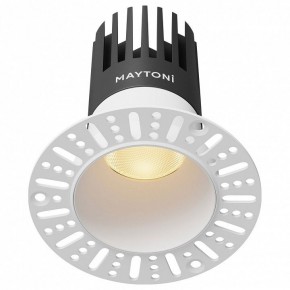 Встраиваемый светильник Maytoni Dip DL122-15W-2.7K-TRS-W в Покачах - pokachi.ok-mebel.com | фото