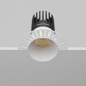 Встраиваемый светильник Maytoni Dip DL122-15W-2.7K-TRS-W в Покачах - pokachi.ok-mebel.com | фото 7