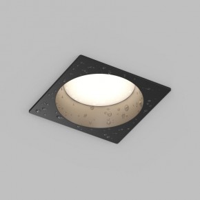 Встраиваемый влагозащищенный светильник DEEP, IP65, 15 Вт, GU5.3, LED, черный, пластик в Покачах - pokachi.ok-mebel.com | фото 3