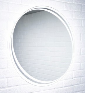 Зеркало Берг 700х700 с подсветкой Домино (GL7055Z) в Покачах - pokachi.ok-mebel.com | фото 3