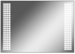Зеркало Cosmo 100 black с подсветкой Sansa (SC1047Z) в Покачах - pokachi.ok-mebel.com | фото 1