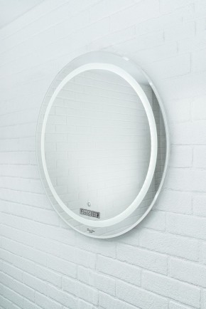 Зеркало Gia 75 white с подсветкой Sansa (SGa1044Z) в Покачах - pokachi.ok-mebel.com | фото 2