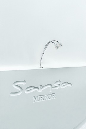 Зеркало Gia 75 white с подсветкой Sansa (SGa1044Z) в Покачах - pokachi.ok-mebel.com | фото 5