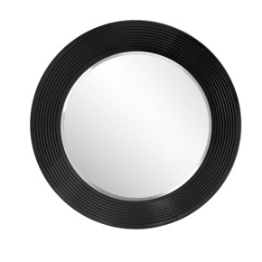 Зеркало круглое черный (РМ/02(S) в Покачах - pokachi.ok-mebel.com | фото