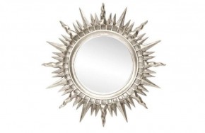 Зеркало круглое серебро (1810(1) в Покачах - pokachi.ok-mebel.com | фото