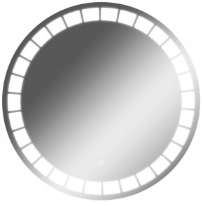 Зеркало Маскат 700х700 с подсветкой Домино (GL7057Z) в Покачах - pokachi.ok-mebel.com | фото 1