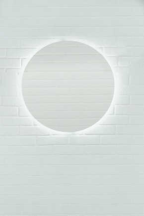 Зеркало Moon 72 white с подсветкой Sansa (SMo1046Z) в Покачах - pokachi.ok-mebel.com | фото 3