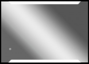 Зеркало Оттава 1000х700 с подсветкой Домино (GL7028Z) в Покачах - pokachi.ok-mebel.com | фото 2