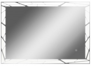 Зеркало Сеул 1000х700 с подсветкой Домино (GL7029Z) в Покачах - pokachi.ok-mebel.com | фото 1