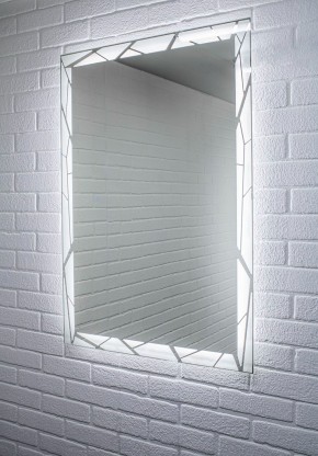 Зеркало Сеул 1000х700 с подсветкой Домино (GL7029Z) в Покачах - pokachi.ok-mebel.com | фото 3