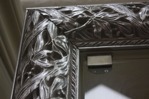 Зеркало Тиффани Premium черная/серебро (ТФСТ-2(П) в Покачах - pokachi.ok-mebel.com | фото 2